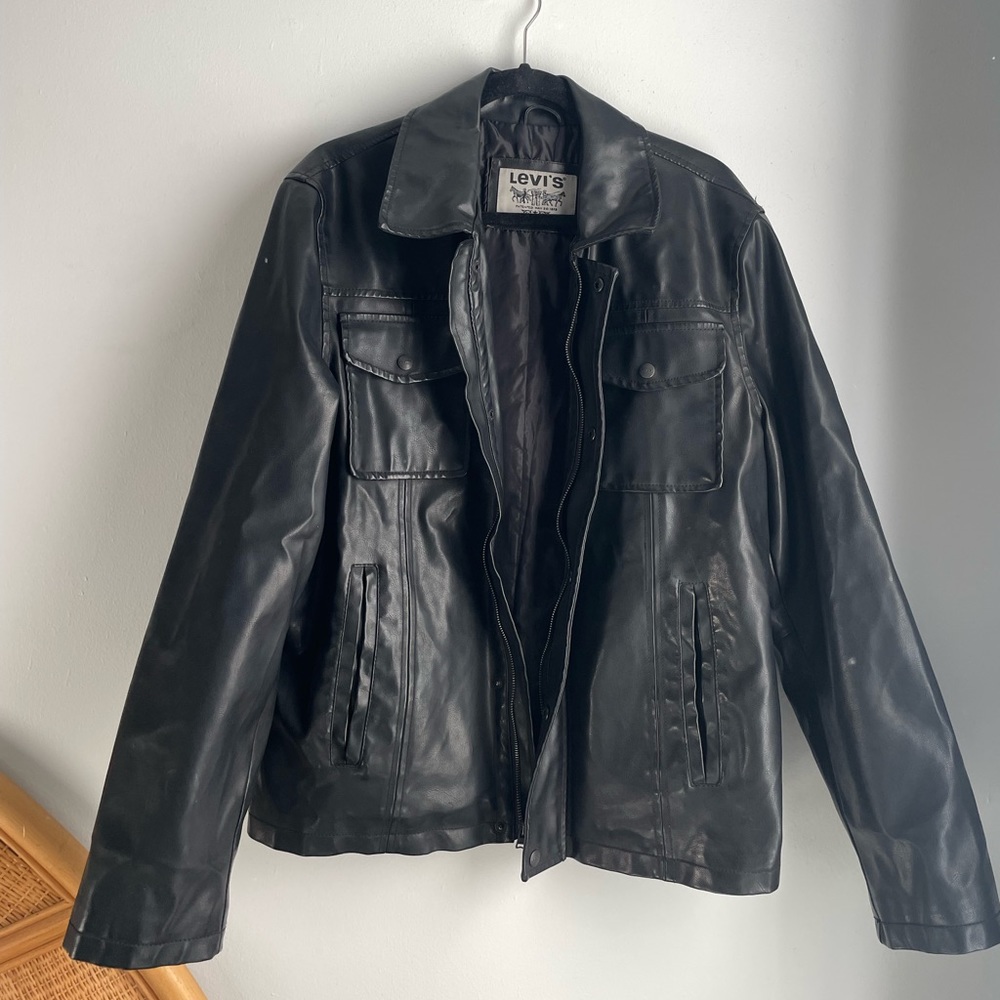 Levi’s faux leather jacket